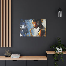 Load image into Gallery viewer, Saxophone Art Canvas, Music Lover Decor, Jazz Wall Art, Unique Gift for Musicians, Home Office Decoration, Inspirational Artwork
