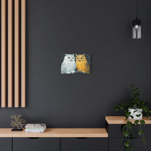 Load image into Gallery viewer, Owl Lovers Matte Canvas Print - Stretched Wall Art
