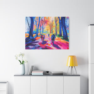 German Shepherd Canvas Art