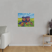 Load image into Gallery viewer, Rottweiler Canvas Art
