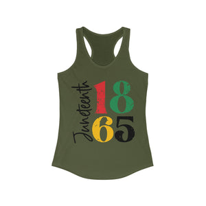 Women's Ideal Racerback Tank - Juneteenth 1865