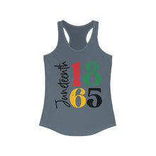 Load image into Gallery viewer, Women&#39;s Ideal Racerback Tank - Juneteenth 1865

