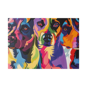 Colorful Dogs
