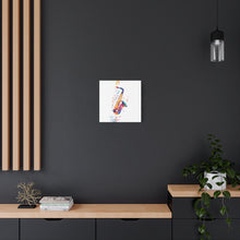 Load image into Gallery viewer, Vibrant Saxophone Canvas Wall Art - Perfect for Music Lovers
