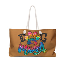 Load image into Gallery viewer, Weekender Bag - Dog Mom
