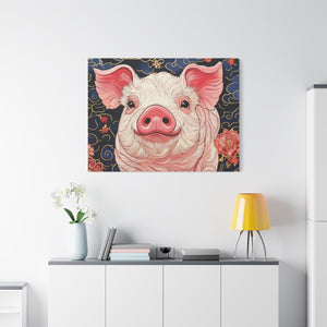 Lunar Year of the Pig - Matte Canvas
