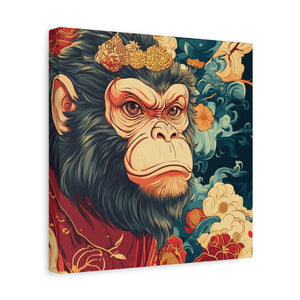 Lunar Year of the Monkey - Matte Canvas