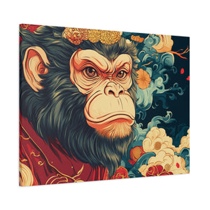 Lunar Year of the Monkey - Matte Canvas