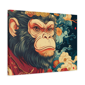 Lunar Year of the Monkey - Matte Canvas