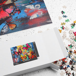 Colorful Butterfly Puzzle - various sizes