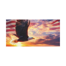 Load image into Gallery viewer, Eagle Sunset Canvas Wall Art - Patriotic Home Decor
