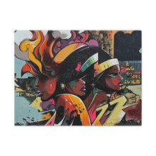 Load image into Gallery viewer, Vibrant Afrocentric Matte Canvas Art - Inspirational Wall Decor
