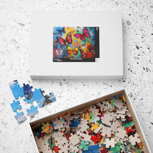 Colorful Butterfly Puzzle - various sizes