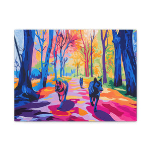 German Shepherd Canvas Art