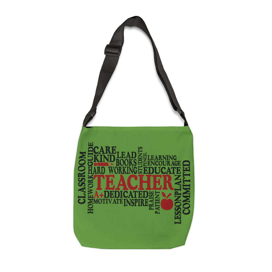 Adjustable Tote Bag (AOP) - Teacher