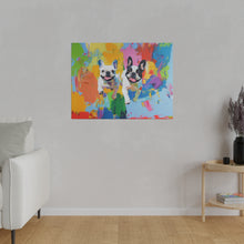 Load image into Gallery viewer, French Bulldog Canvas Art Print
