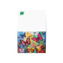 Load image into Gallery viewer, Vibrant Butterfly Greeting Cards - Set of 1, 10, 30, or 50
