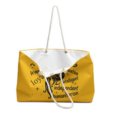 Load image into Gallery viewer, Weekender Bag - Aqarius
