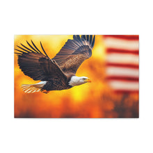 Load image into Gallery viewer, Patriotic Eagle Canvas Art - Inspirational Home Decor
