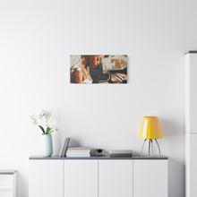 Load image into Gallery viewer, Artistic Piano Canvas, Wall Art, Music Lover Gift, Home Decor, Jazz Wall Art, Unique Artwork
