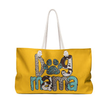 Load image into Gallery viewer, Weekender Bag - Dog Mama
