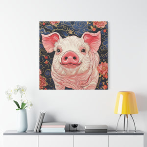 Lunar Year of the Pig - Matte Canvas