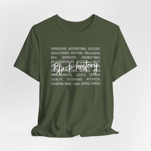 Empowering Unisex Jersey Tee - Inspirational Design for Equality and Justice