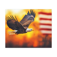 Load image into Gallery viewer, Patriotic Eagle Canvas Art - Inspirational Home Decor
