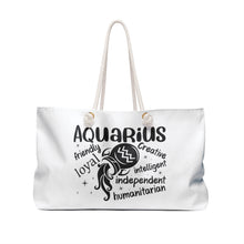 Load image into Gallery viewer, Weekender Bag - Aquarius
