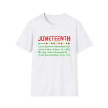 Load image into Gallery viewer, Unisex Softstyle T-Shirt - Juneteenth
