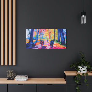 German Shepherd Canvas Art