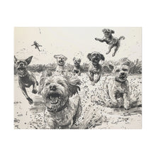 Load image into Gallery viewer, Dogs at Play
