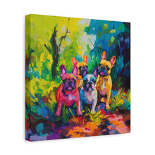 Load image into Gallery viewer, French Bulldog Canvas Art

