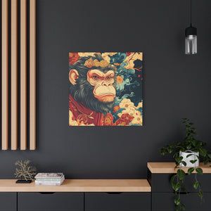 Lunar Year of the Monkey - Matte Canvas