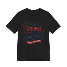 Load image into Gallery viewer, Stars Stripes and Good Times Tee

