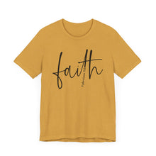 Load image into Gallery viewer, Faith Unisex Jersey Short Sleeve Tee - Inspirational Ephesians 3:20 Shirt
