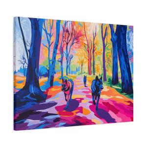 German Shepherd Canvas Art