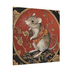 Lunar Year of the Rat - Canvas