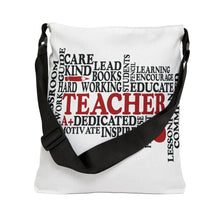 Load image into Gallery viewer, Adjustable Tote Bag (AOP) - Teacher
