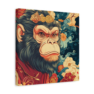 Lunar Year of the Monkey - Matte Canvas