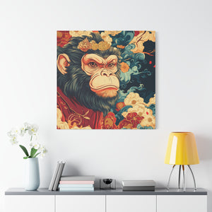 Lunar Year of the Monkey - Matte Canvas