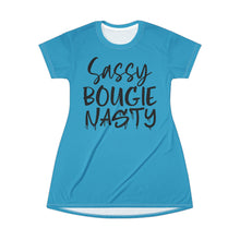 Load image into Gallery viewer, T-Shirt Dress (AOP) - Sassy
