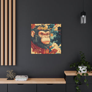 Lunar Year of the Monkey - Matte Canvas