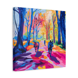 German Shepherd Canvas Art