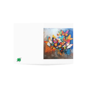 Colorful Butterfly Greeting Cards - Set of 1, 10, 30, or 50