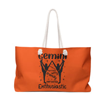Load image into Gallery viewer, Weekender Bag - Gemini

