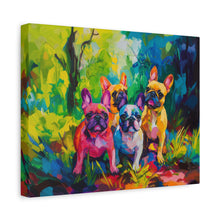 Load image into Gallery viewer, French Bulldog Canvas Art
