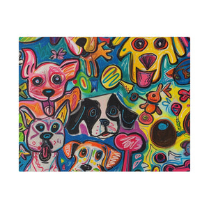 Dogs at play