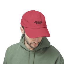 Load image into Gallery viewer, Unisex Distressed Cap - Know you Worth
