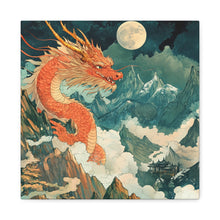 Load image into Gallery viewer, Lunar Year of the Dragon - Stretched Wall Decor for Home
